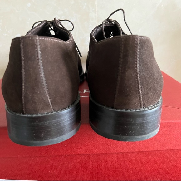 Salvatore Ferragamo Brown Oxfords main image 6